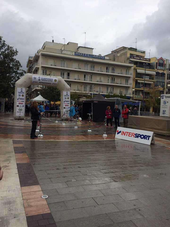 Νικητής του Ημιμαραθώνιου ο αθλητής Κώστας Σταμούλης της ΓΕΑ