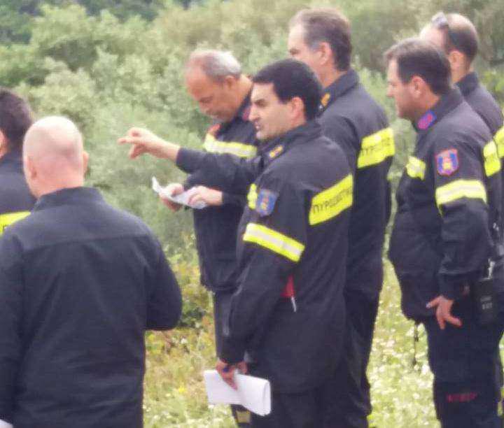 Ο Διοικητής της Π.Υ Αγρινίου έδωσε τις τελευταίες κατευθύνσεις για την αυριανή άσκηση «ΔΙΑ-ΠΥΡΟΣ 2017»