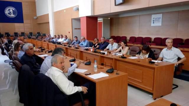 Διαβούλευση Α.Κατσιφάρα με τους Δημάρχους για την αγροτική οδοποιία