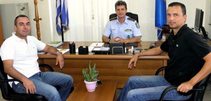 Συνάντηση Εμποροβιομηχανικού Συλλόγου Μεσολογγίου και Αστυνομικού Διευθυντή Αιτωλίας