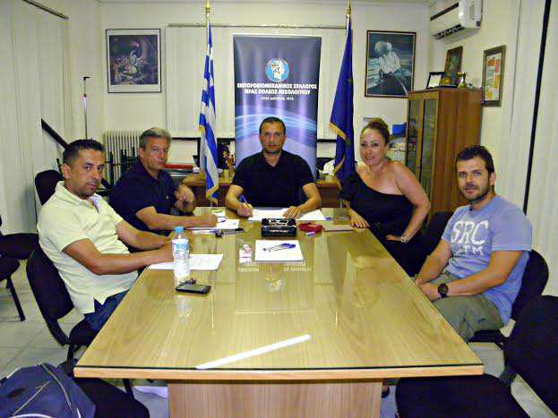 Συνάντηση του Εμποροβιομηχανικού συλλόγου Μεσολογγίου με τον Αντιδήμαρχο Τεχνικών Έργων