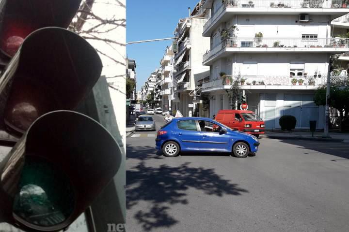 Αγρίνιο: Χαλασμένα τα φανάρια στην περιοχή της Αγίας Τριάδας