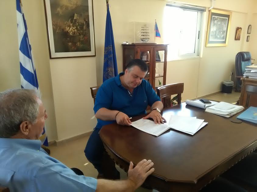Υπεγράφη η σύμβαση εκτέλεσης του έργου «Επέκταση ΧΥΤΑ Μεσολογγίου Β’ Φάση»