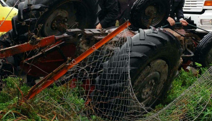 Θρήνος στο Ξηρόμερο-Νεκρός αγρότης από ανατροπή τρακτέρ