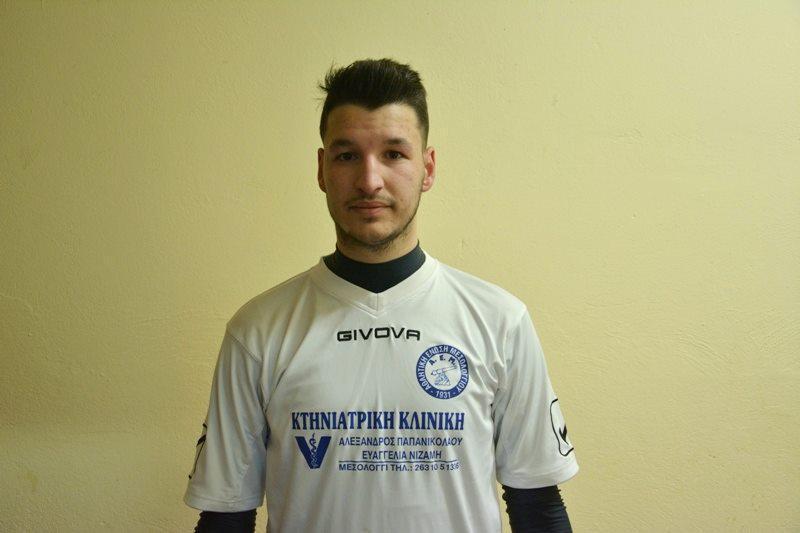 ΑΕ Μεσολογγίου – ανανέωση της συνεργασίας με τον ποδοσφαιριστή Nικόλαο Μπότα.