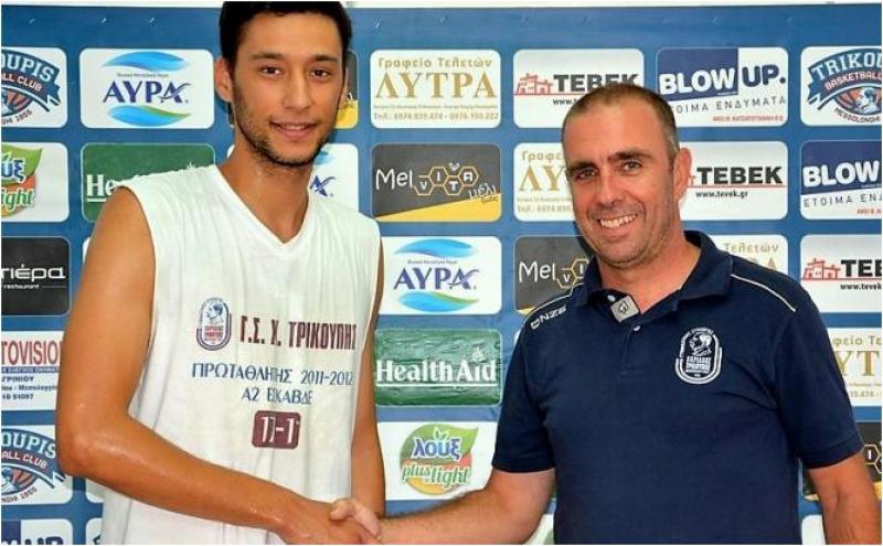 Τρικούπης Μεσολογγίου: Έναρξη συνεργασίας με το καλαθοσφαιριστή Νίκο Ξηρό