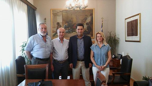 Συνάντηση στελεχών του “Ποταμιού” Αιτ/νίας με το Δήμαρχο Αγρινίου