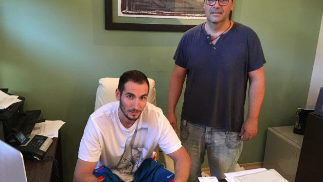 Ο Γυμναστικός Σύλλογος  Μεσολογγίου ανακοίνωσε  τη συνεργασία με το καλαθοσφαιριστή Γιάννη Καραγκιολίδη.