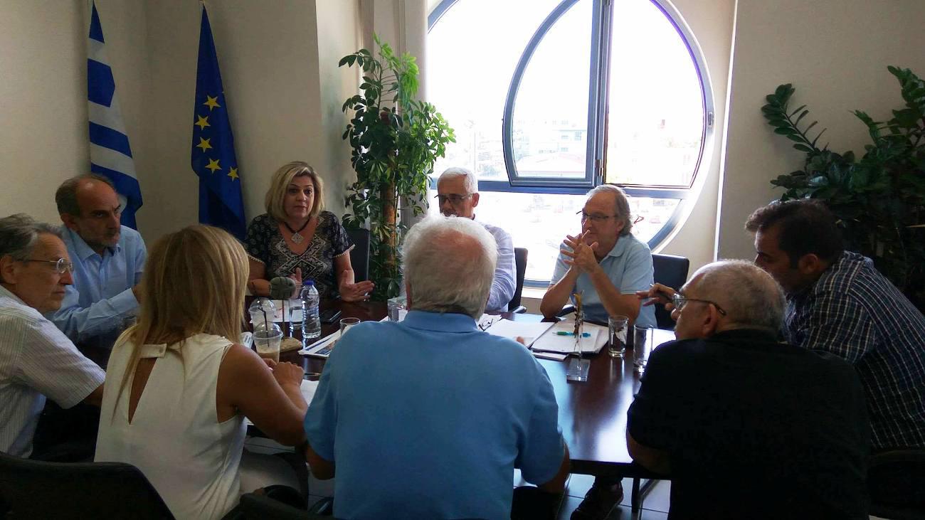 Εντατικοποίηση ελέγχων, παράνομη διακίνηση και ελληνοποιήσεις προϊόντων στη συνάντηση του Απ. Κατσιφάρα με τον Γ.Γ. Αγροτικής Ανάπτυξης Ν. Αντώνογλου