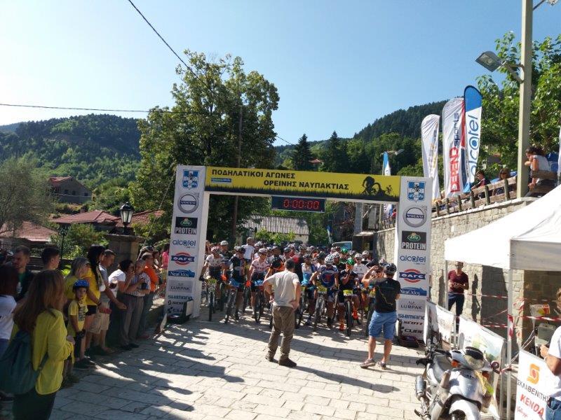Συρίγος, Σκορδομπέκης & Κανελλόπουλος οι νικητές στους 7ους Ποδηλατικούς Αγώνες Ορεινής Ναυπακτίας