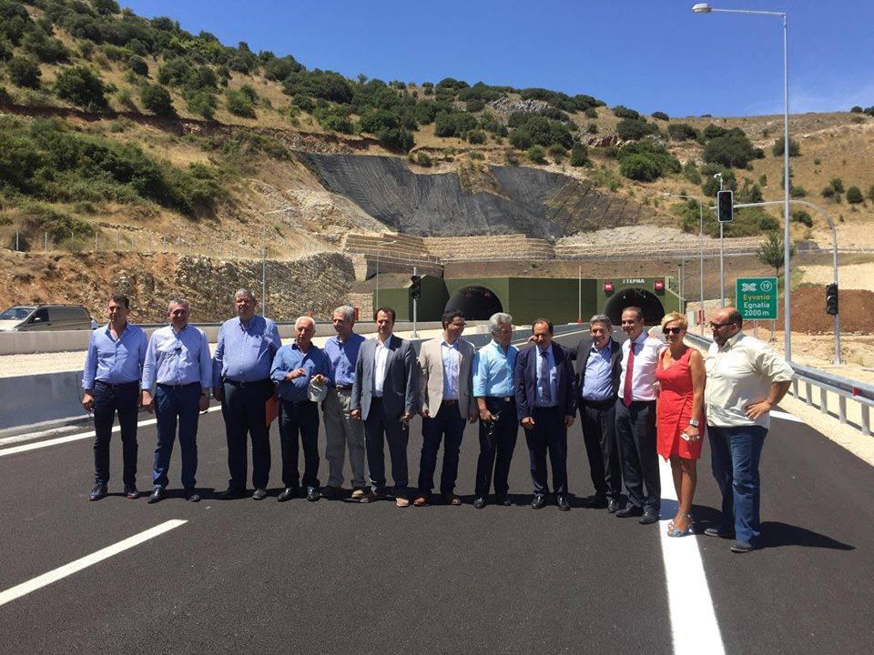 Παραδόθηκε στην κυκλοφορία το τελευταίο, βόρειο τμήμα της Ιόνιας Οδού (Πέρδικα – Α/Κ Εγνατίας, Ιωάννινα).