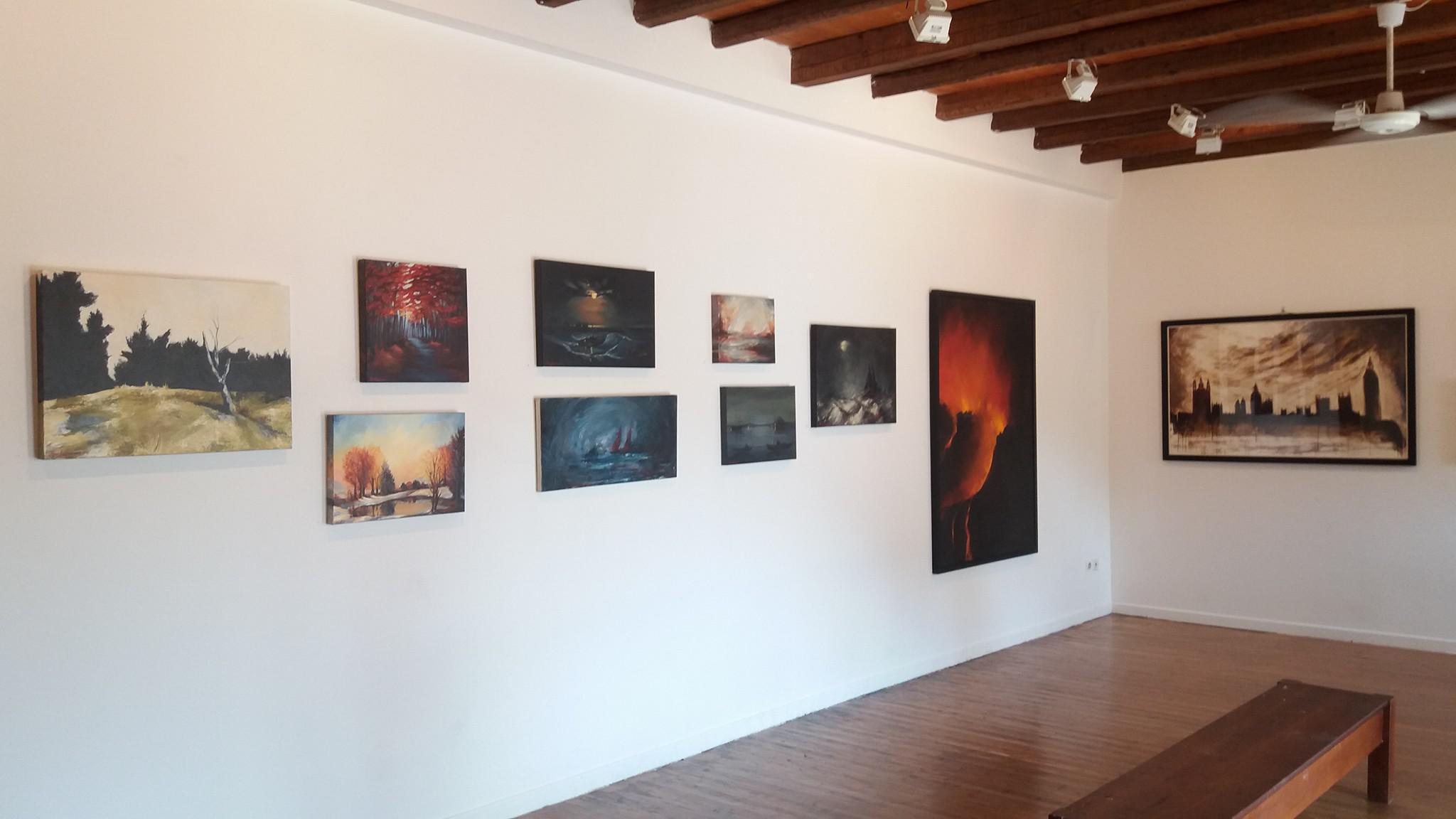 Εγκαινιάστηκε η έκθεση ζωγραφικής της Έφης Λιαροκάπη στην Αμφιλοχία