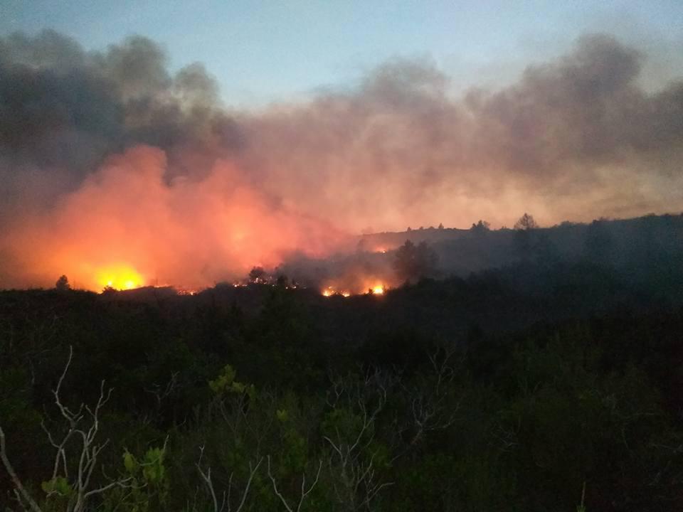 Μαίνεται η πυρκαγιά στα Αμπέλια! ΔΕΙΤΕ ΦΩΤΟ-ΒΙΝΤΕΟ