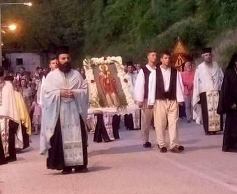 Πανηγυρίζει ο Άγιος Βλάσιος Τριχωνίδος το θαύμα της διασώσεως του χωριού οπό τούς Τούρκους