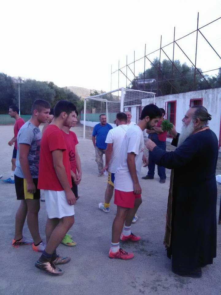 ΑΕ ΜΑΚΡΥΝΕΙΑΚΟΣ -Αγιασμός για τη νέα Αγωνιστική περίοδο