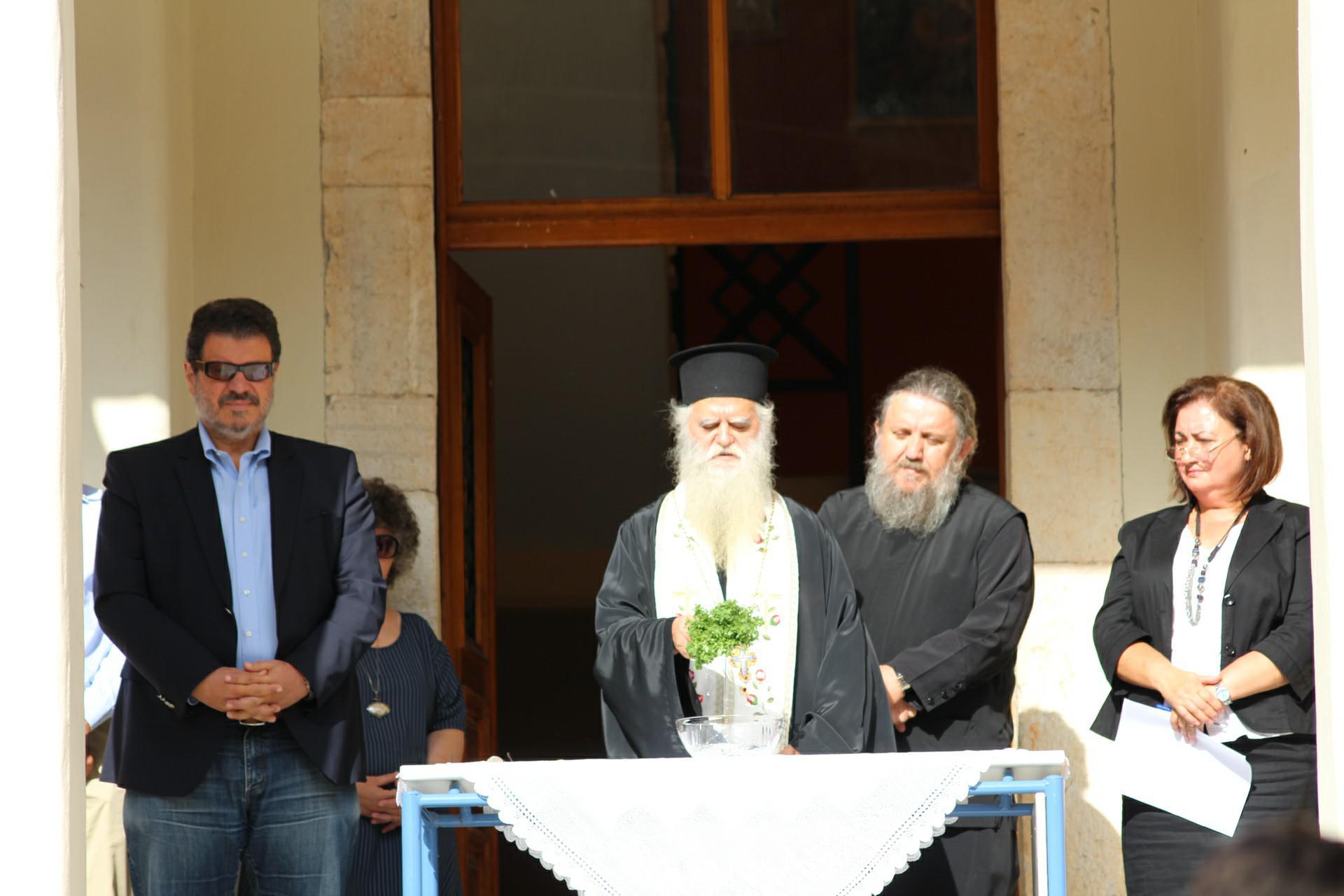 Στο Γυμνάσιο Αμφιλοχίας  ο Δήμαρχος Απόστολος Κοιμήσης