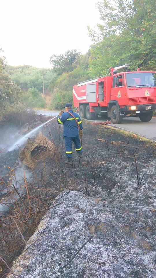 Αγρίνιο-Κινητοποίηση για φωτιά στο Άνω Κεράσοβο!