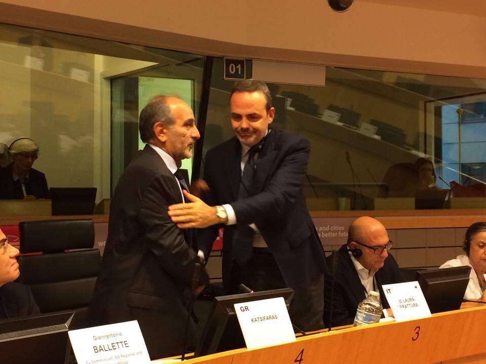 Ο Απ. Κατσιφάρας παρέδωσε την προεδρία της Διαπεριφερειακής Ομάδας «Αδριατική-Ιόνιο» της ΕτΠ (BINTEO)