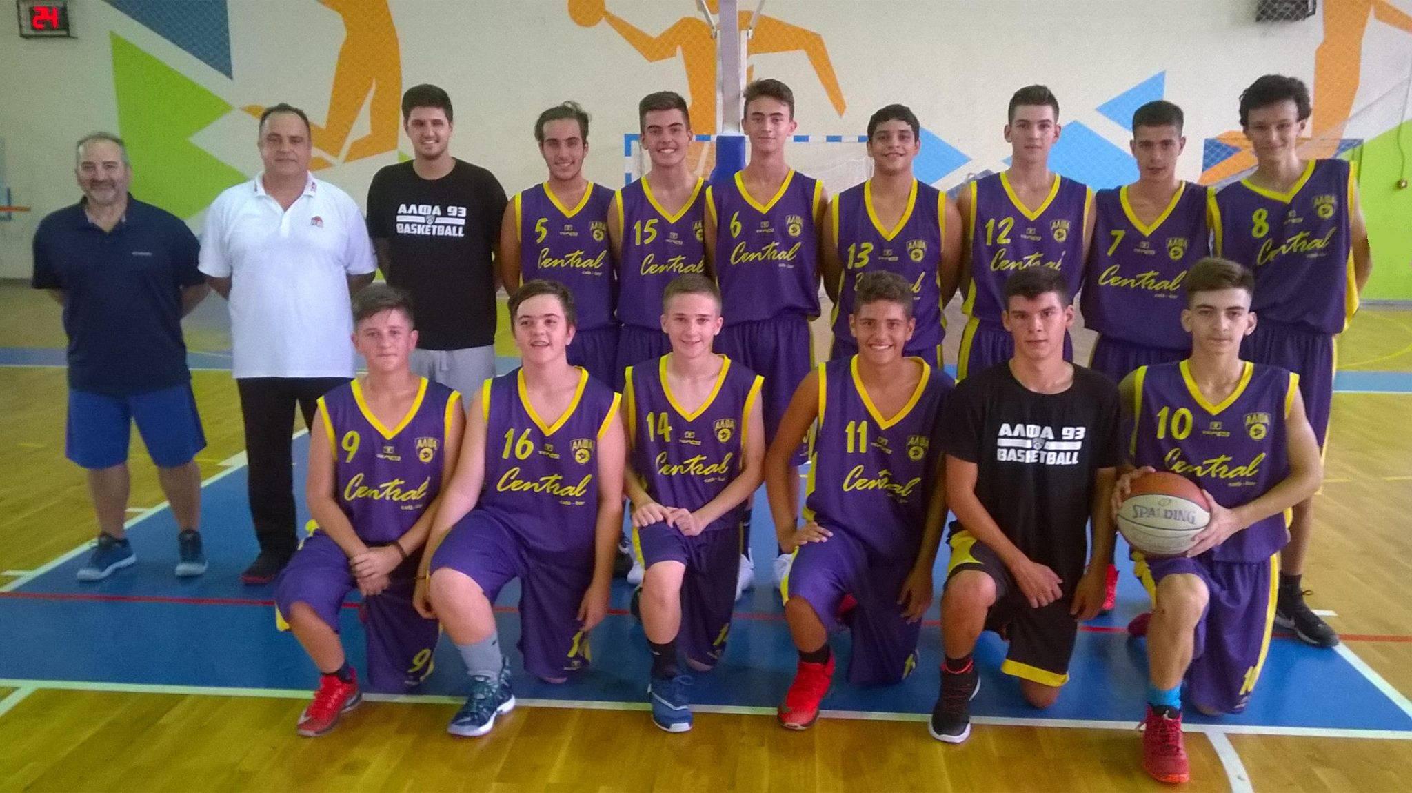 ΑΛΦΑ 93 -ΠΑΙΔΙΚΟ: Νέα νίκη και έξι στα έξι στο πρωτάθλημα