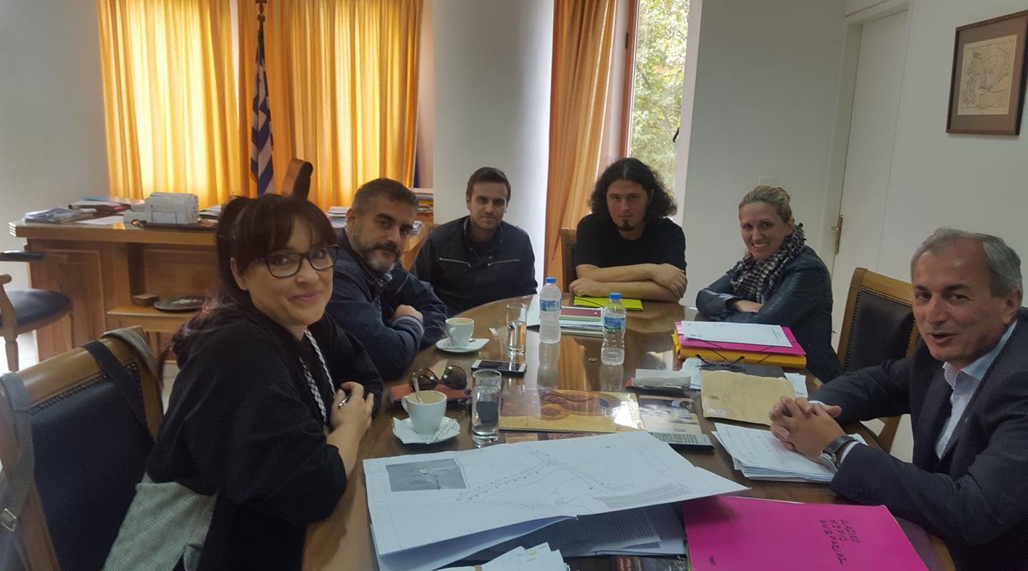 Σύσκεψη για την αξιοποίηση του χώρου της γέφυρας στο “Βαλτσορεμα “