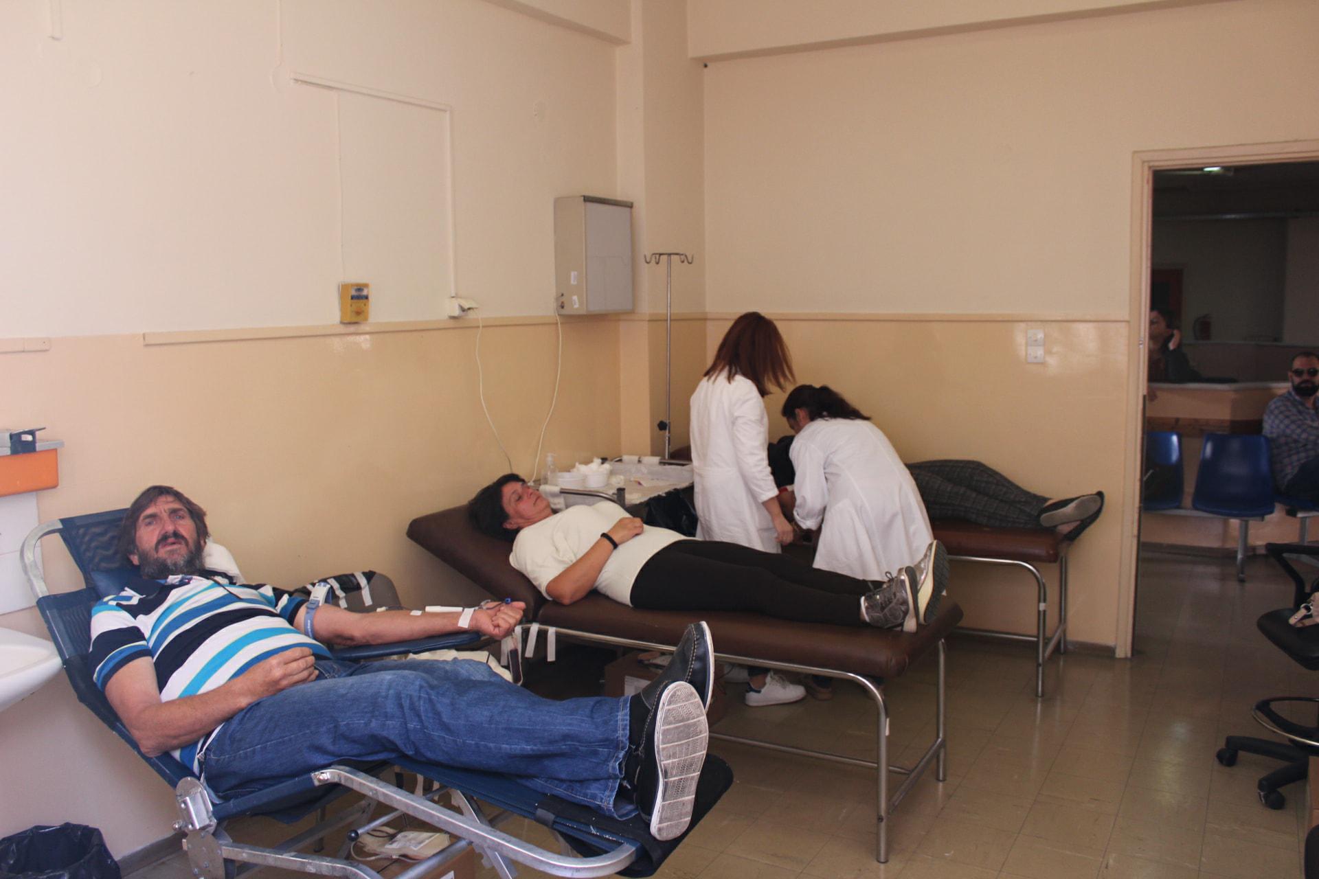 Επιτυχημένη η αιμοδοσία που διοργάνωσε το Πολιτιστικό Κέντρο Αμφιλοχίας (φωτο)
