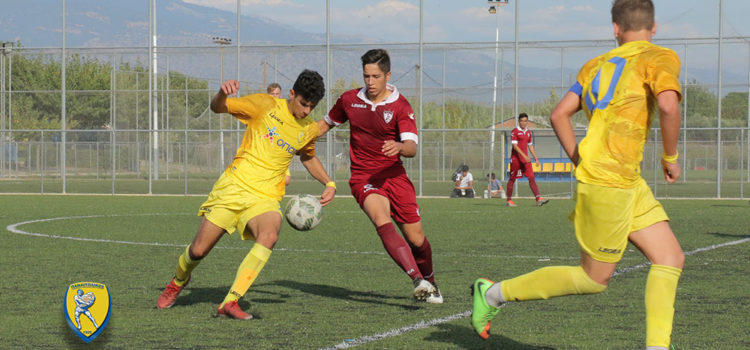 Ισόπαλη η Κ20 έχασε η Κ17