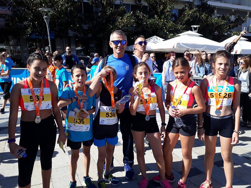 Δυναμική παρουσία της ομάδας Στίβου της ΓΕΑ στο RUN GREECE Πάτρας