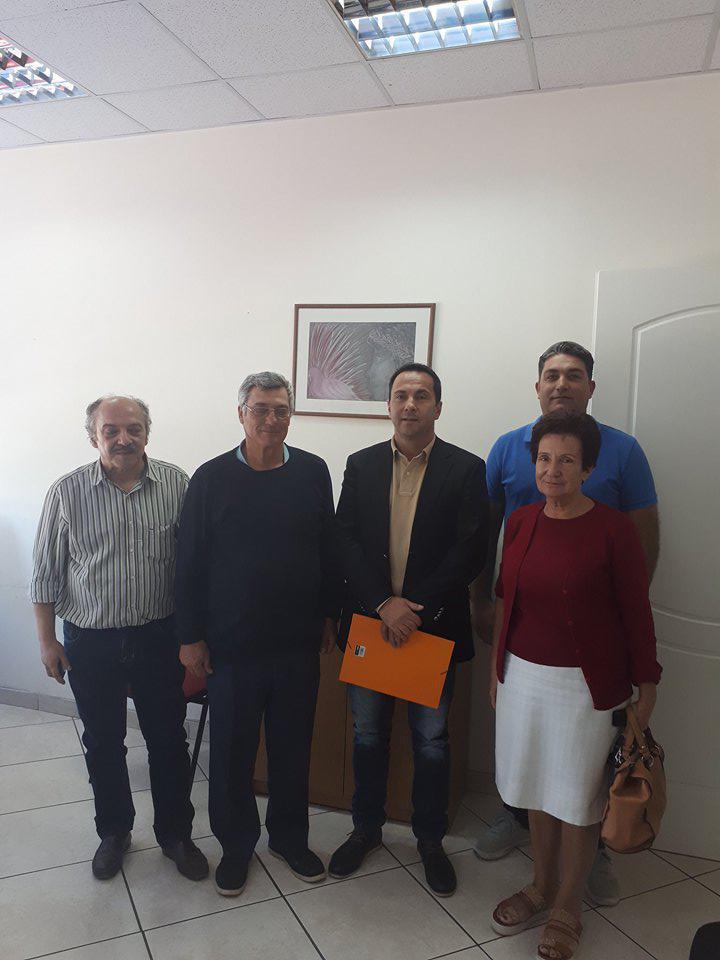 Στον ΕΛΓΑ Πάτρας ο  Κ. Μητρόπουλος για τις αποζημιώσεις των αγροτών