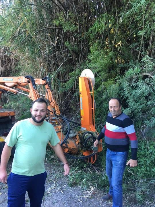Εργασίες καθαρισμού αγροτικών δρόμων στο τοπικό διαμέρισμα Σταμνάς