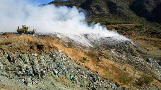 Ανεξήγητη πυρκαγιά στο ΧΥΤΑ Μεσολογγίου λέει Κατσούλης και Παπαδόπουλος!