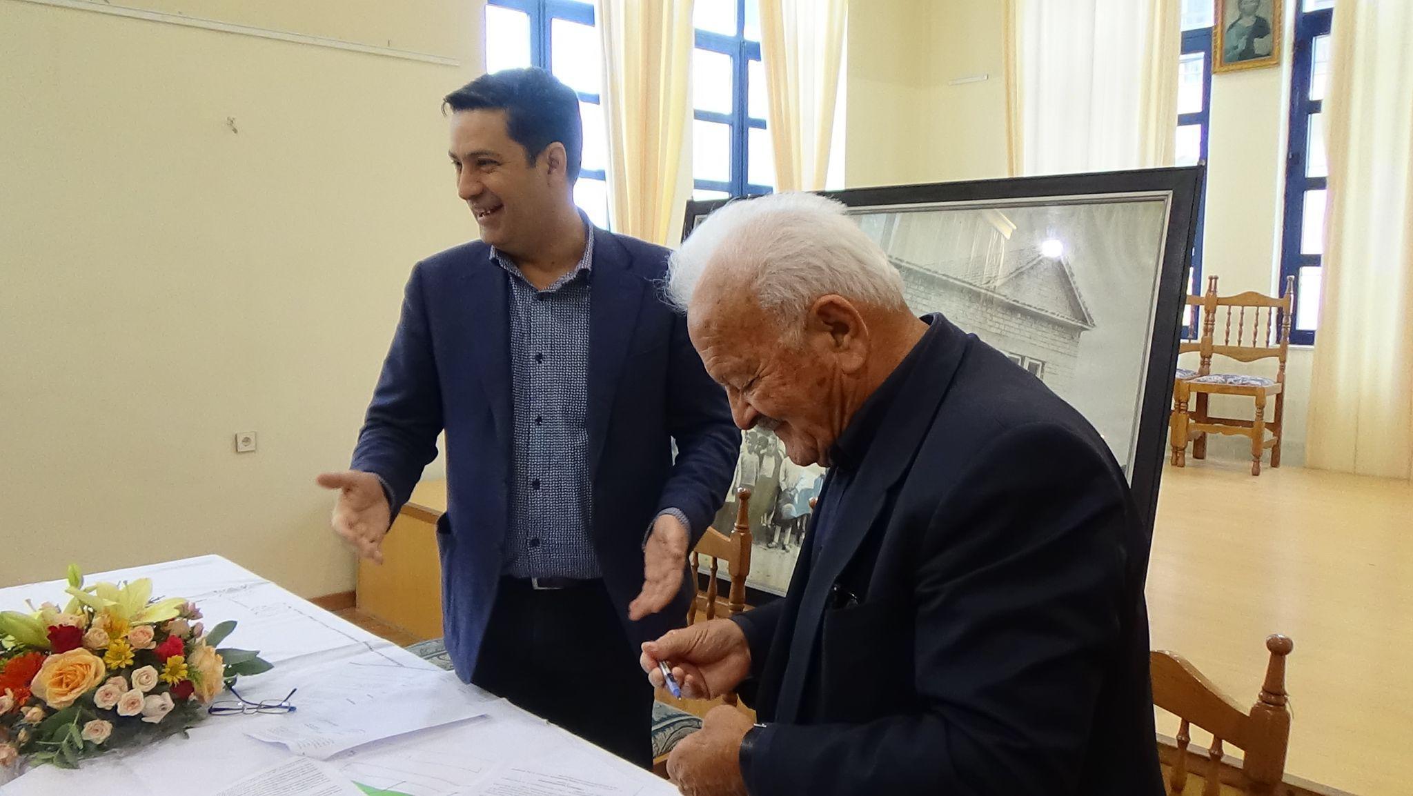 Υπογραφή της σύμβασης του έργου «ΣΥΝΤΗΡΗΣΗ – ΑΝΑΚΑΤΑΣΚΕΥΗ ΓΗΠΕΔΟΥ ΑΓΙΟΥ ΚΩΝΣΤΑΝΤΙΝΟY»