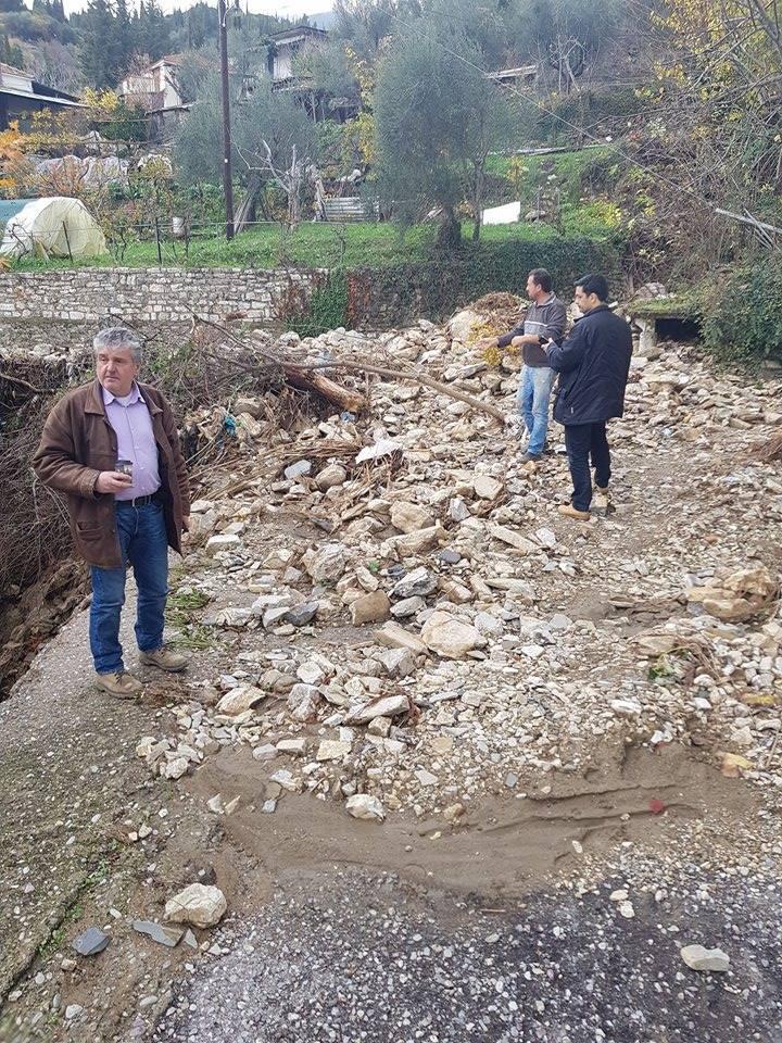 Συνεχίζεται η καταγραφή των ζημιών από κλιμάκια του Δήμου Αγρινίου-Επικοινωνία με Σκουρλέτη