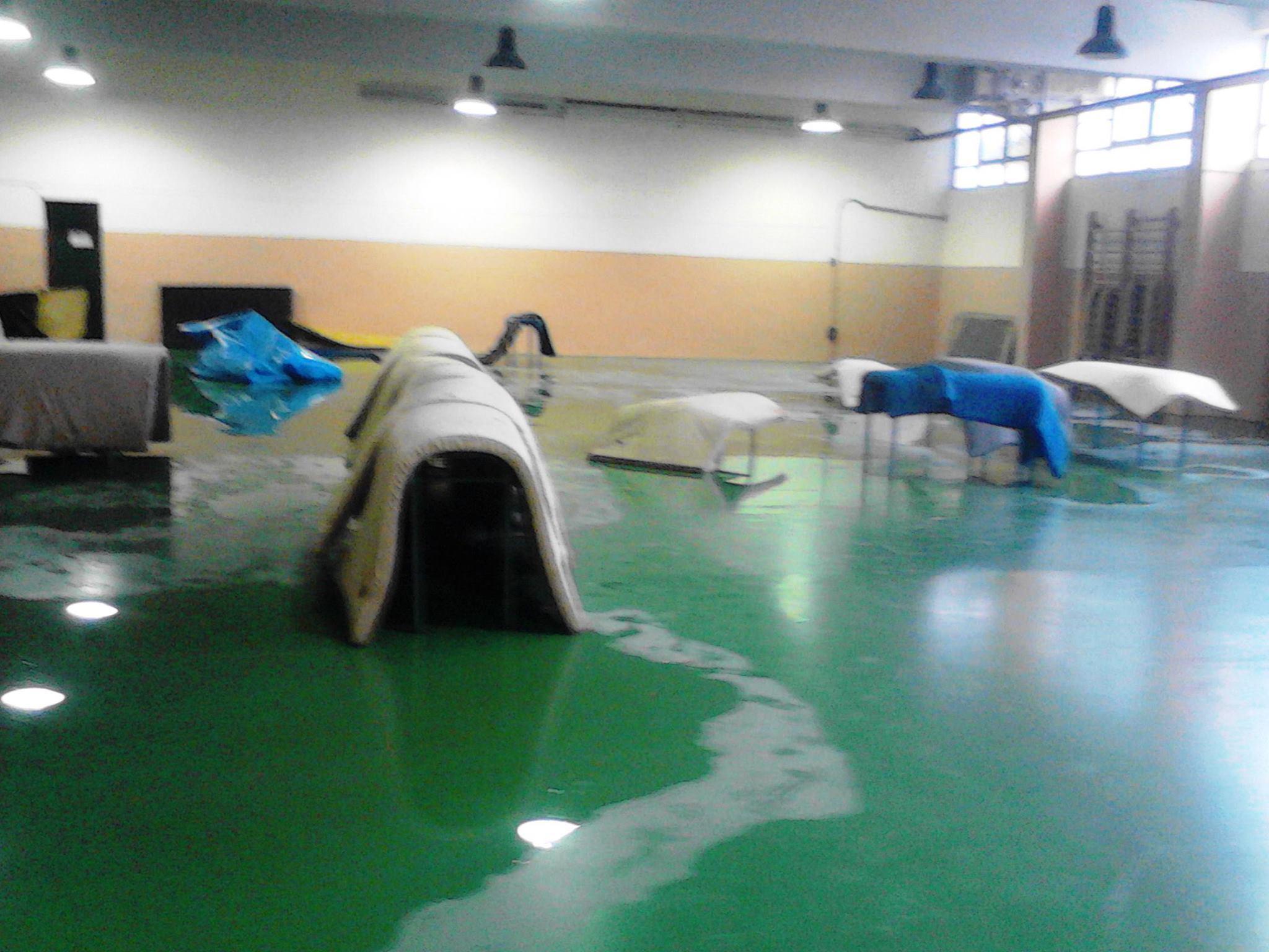 Ελληνορωμαϊκή πάλη Γ.Φ.Σ. Παναιτωλικός -Πλημμύρισε το υπόγειο γυμναστήριο