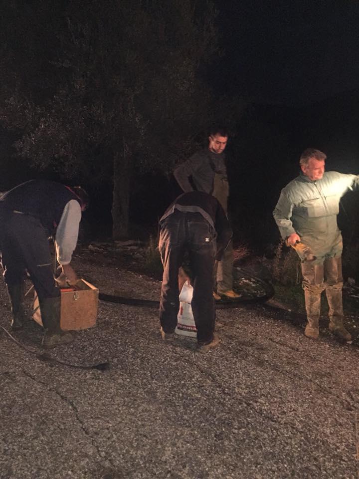 Αποκαταστάθηκε η υδροδότηση της τοπικής κοινότητας Φραγκουλέικων