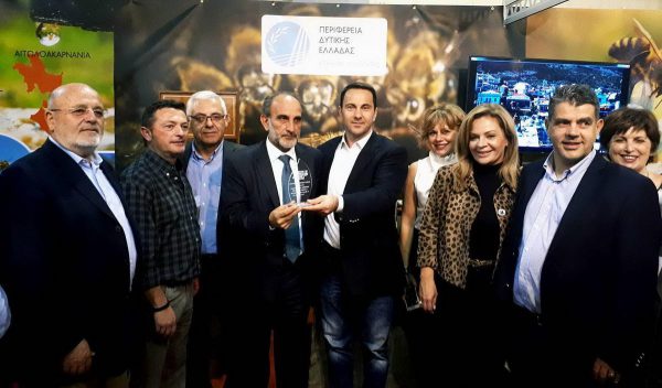 Βραβεύτηκε  η Περιφέρεια Δυτικής Ελλάδας στο 9ο Φεστιβάλ Μελιού