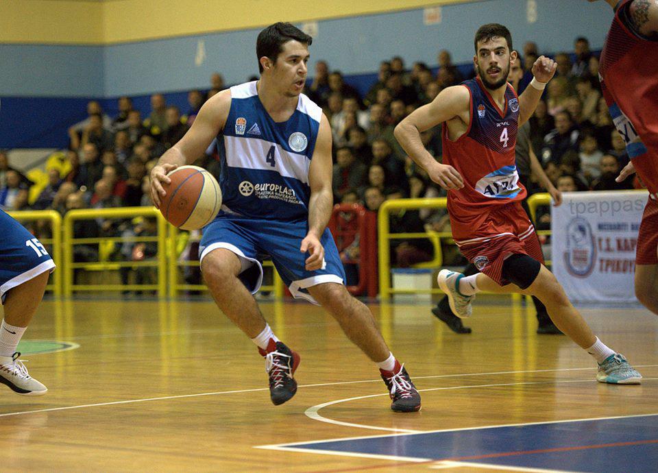 Νίκη για τον Τρικούπη με 77-57 κόντρα στα Φάρσαλα