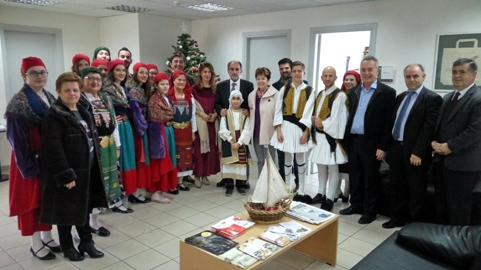 Με κάλαντα κι ευχές αποχαιρετά το 2017 η Περιφέρεια Δυτικής Ελλάδας
