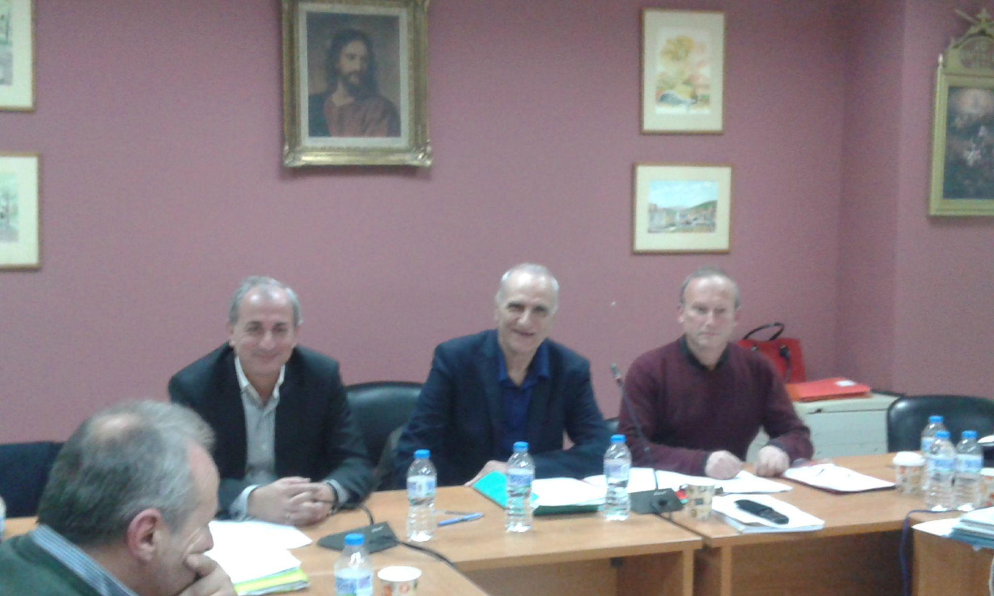 Παρουσία του Γ. Βαρεμένου η συνεδρίαση του Δημοτικού Συμβουλίου Θέρμου