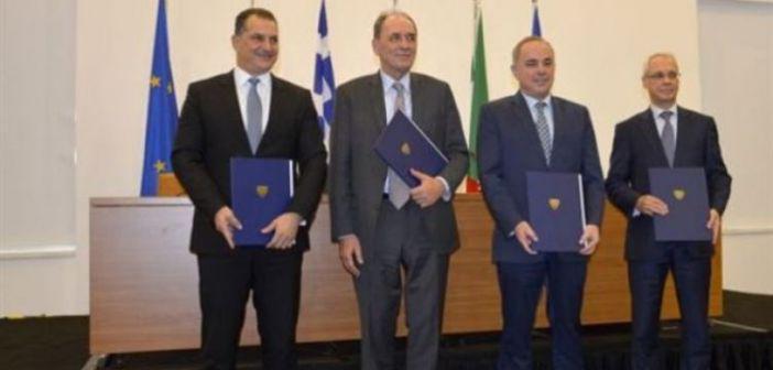 «Έπεσαν» οι υπογραφές για τον αγωγό φυσικού αερίου EastMed – Σταθμός και στον Γαλατά Μεσολογγίου