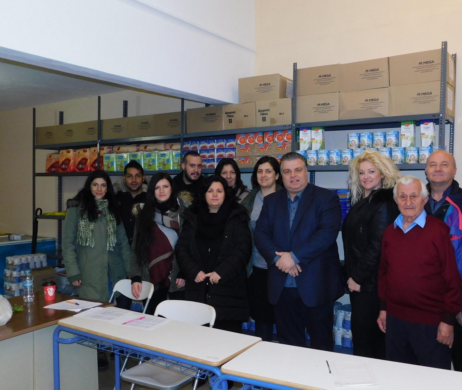 Διανομή τροφίμων και ειδών πρώτης ανάγκης από το Κοινωνικό Παντοπωλείο του Δήμου Μεσολογγίου