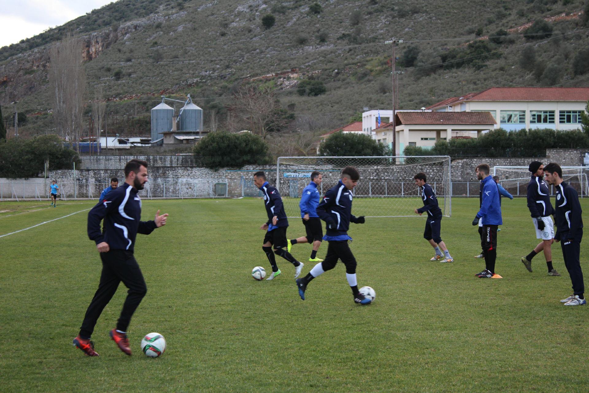 Ετοιμος ο Αμφίλοχος για τον Κυριακάτικο αγώνα