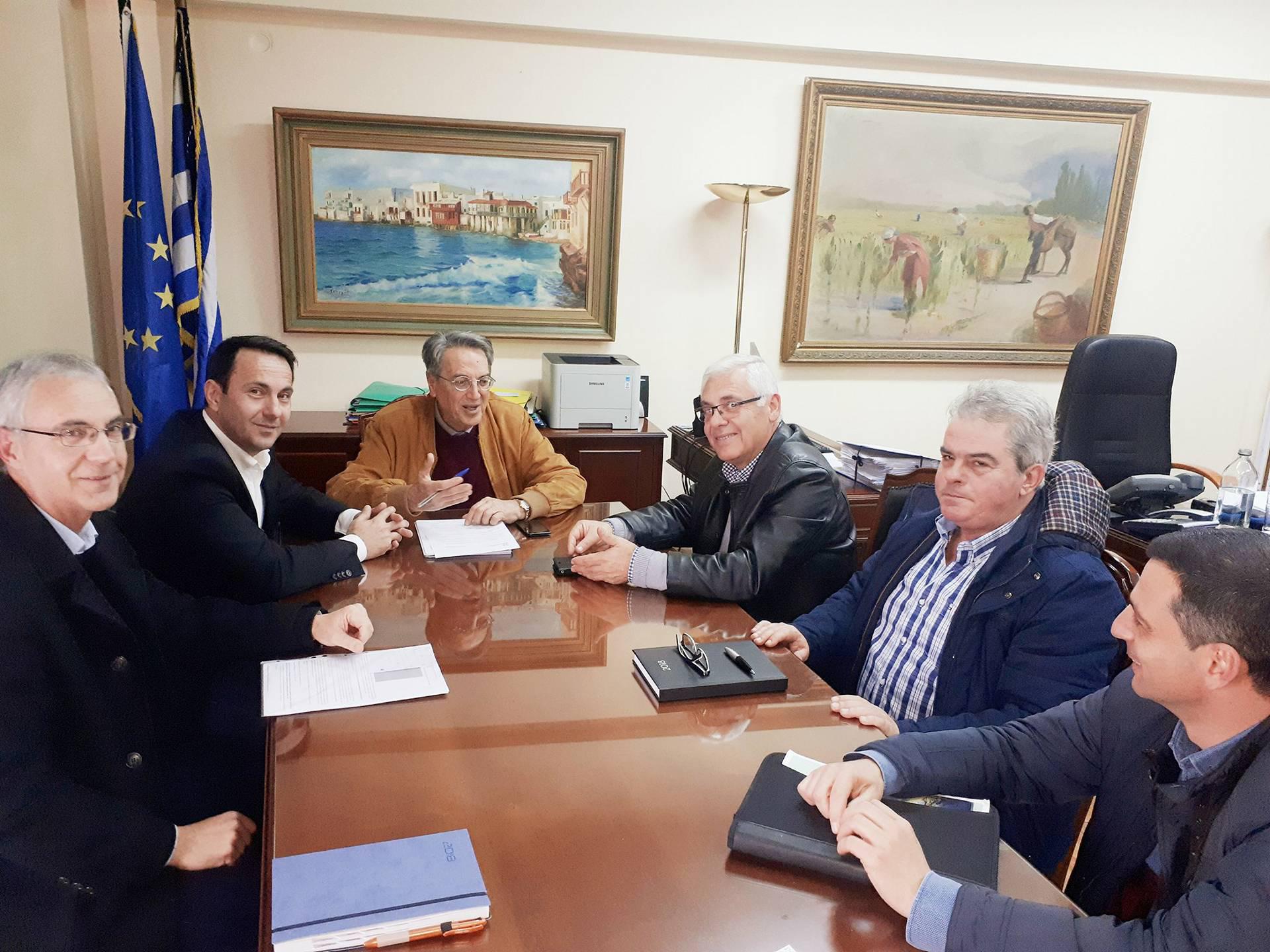 Συναντήσεις του Αντιπεριφερειάρχη  Κ. Μητρόπουλου στο Υπουργείο Αγροτικής Ανάπτυξης & Τροφίμων