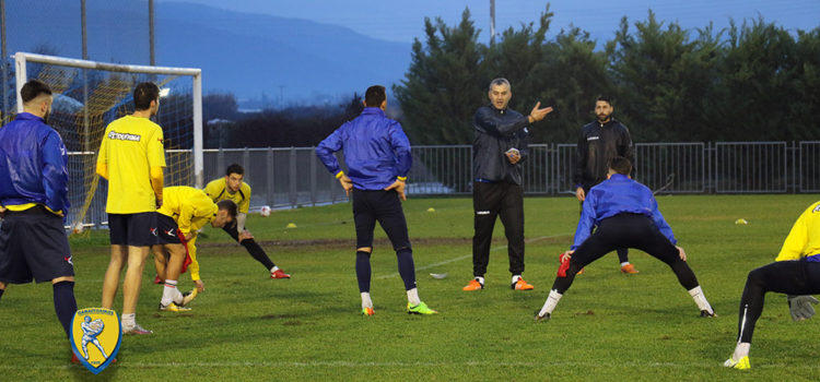 Παναιτωλικός/Προπόνηση Παρασκευής με Δέλλα