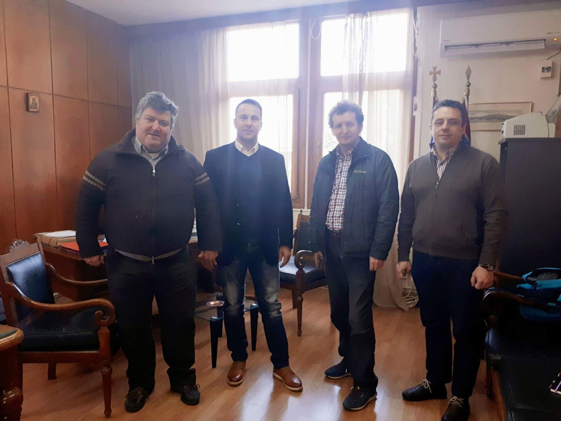 Συνάντηση του Αντιπεριφερειάρχη Κ. Μητρόπουλου και του Προέδρου ΤΕΙ Δυτικής Ελλάδας  Β. Τριανταφύλλου για την ενίσχυση του πρωτογενούς τομέα