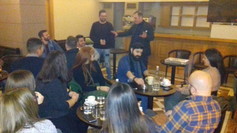 Ναύπακτος/Κοπή Πρωτοχρονιάτικης Πίτας Κοινωνικού Φροντιστηρίου 2018