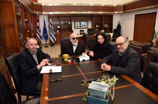 Συνάντηση Κουρουμπλή με τον Δήμαρχο Ναυπάκτου και στελέχη της ΔΕΥΑΝ