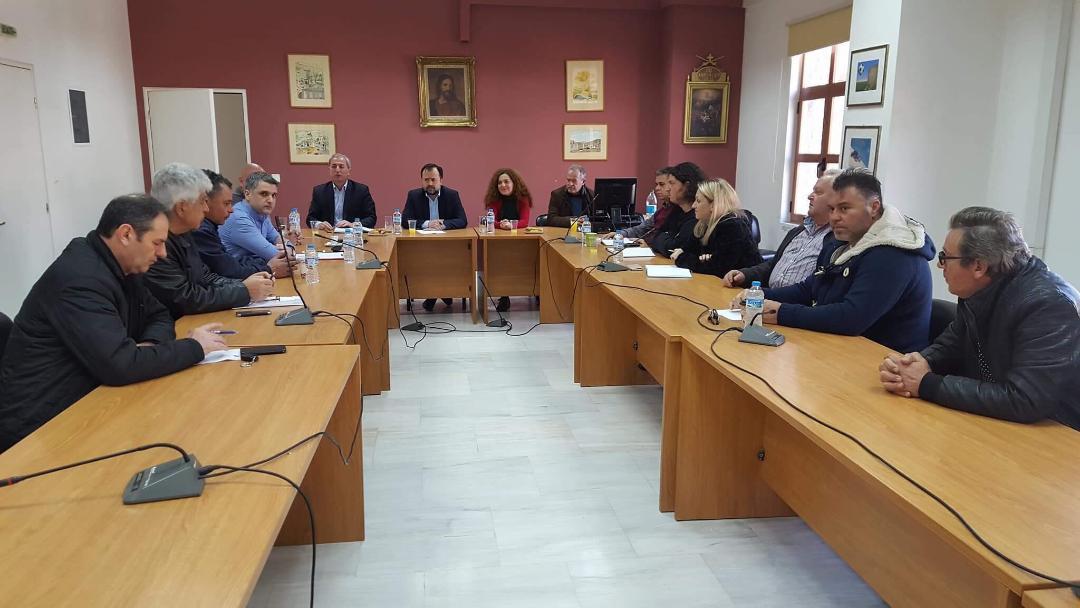 Συνάντηση του Δημάρχου Θέρμου με τον Πρόεδρο και Μέλη της Διοικούσας Επιτροπής του ΤΕΕ Αιτωλοακαρνανίας