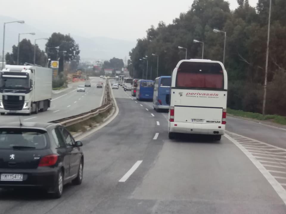 Στο συλλαλητήριο με λεωφορεία από την Αιτωλοακαρνανία(φωτο)