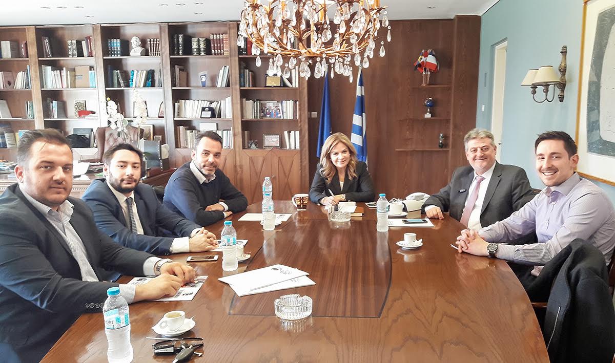 Συνάντηση του Συνδέσμου Ε.Ν.Α. με την Χριστίνα Σταρακά