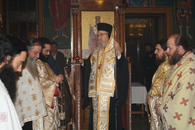 Χοροστάτησε ο Μητροπολίτης κ. Κοσμάς στη Γ΄ Στάση των Χαιρετισμών στον Άγιο Νικόλαο Βόνιτσας